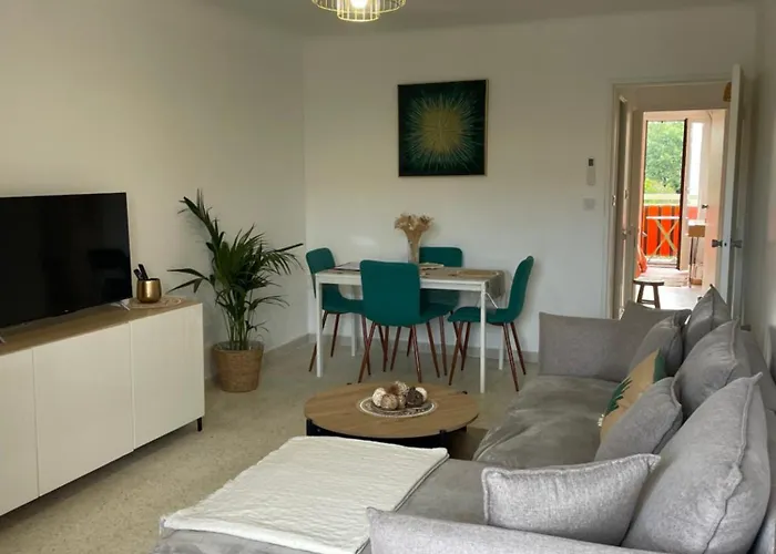 T2 Le Saints Georges 48 M2 Meubles Equipes Clims 2 Balcons Ensoleilles Parking Gratuit Et Wifi *