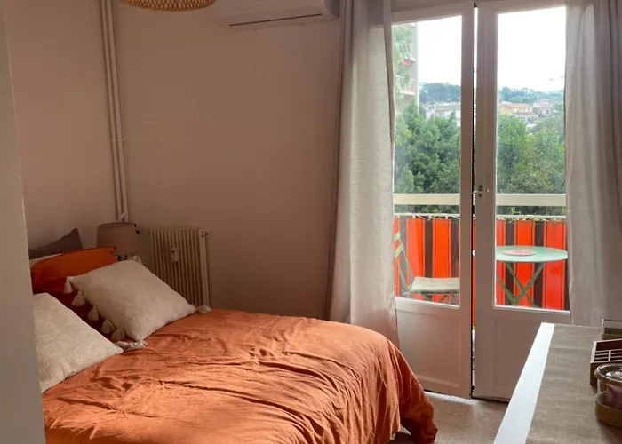 Διαμέρισμα T2 Le Saints Georges 48 M2 Meubles Equipes Clims 2 Balcons Ensoleilles Parking Gratuit Et Wifi